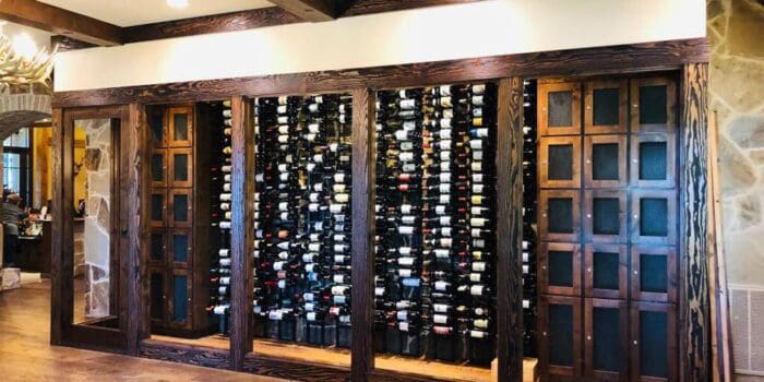 wine cellar doors