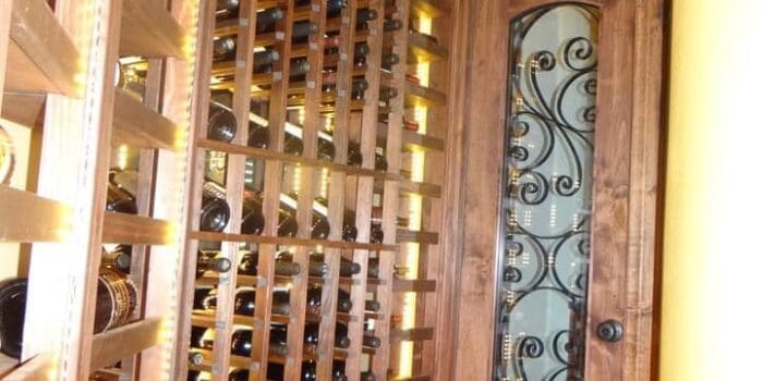 wine cellar door
