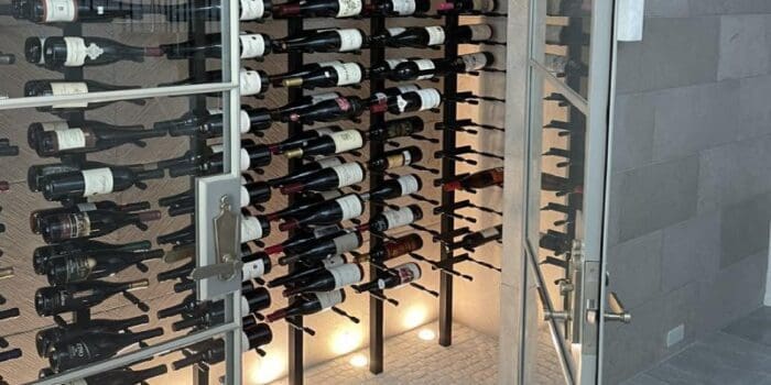Floor Standing Metal Wine Racks