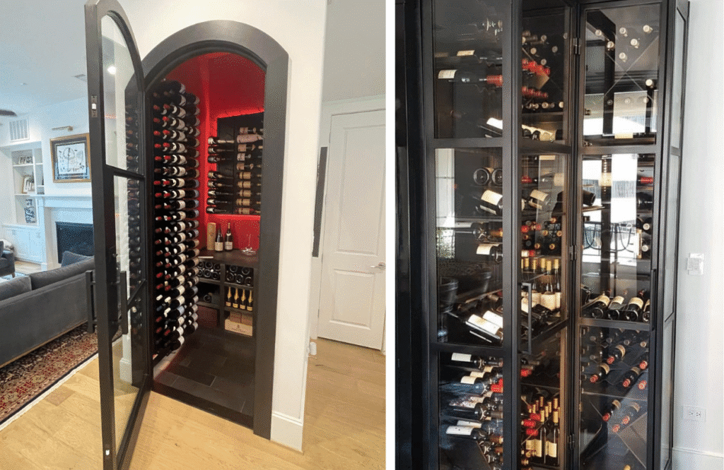 custom wine cellar