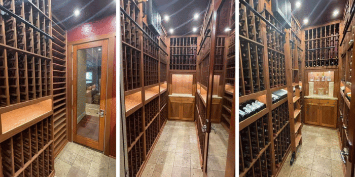 custom wine storage