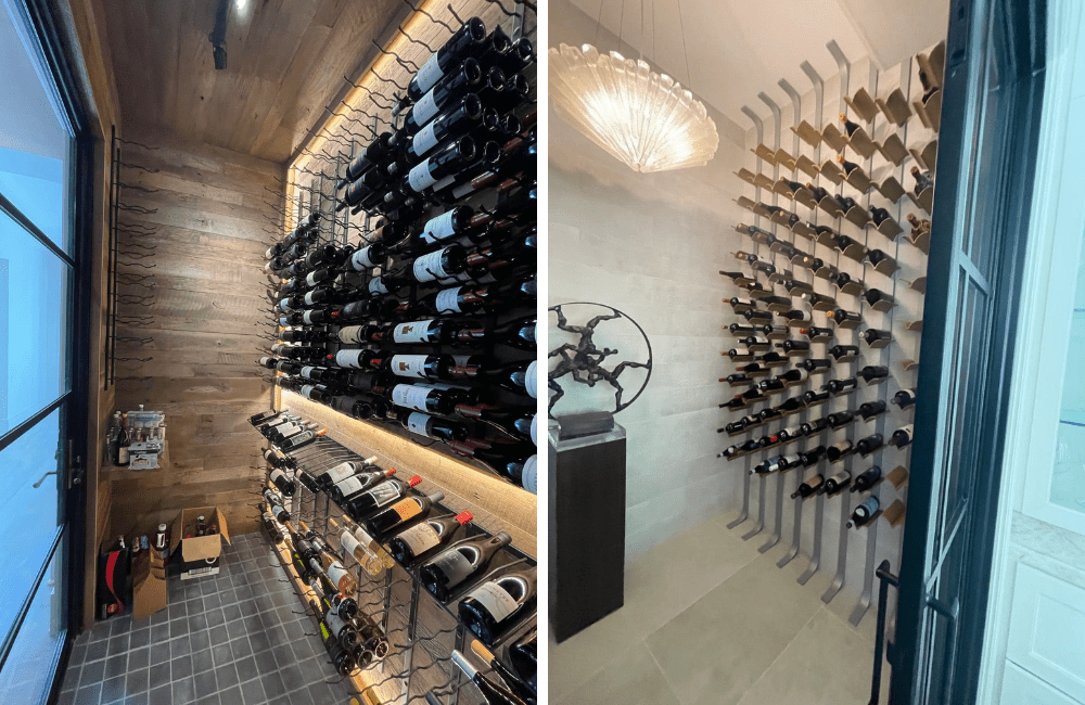 custom wine rack design