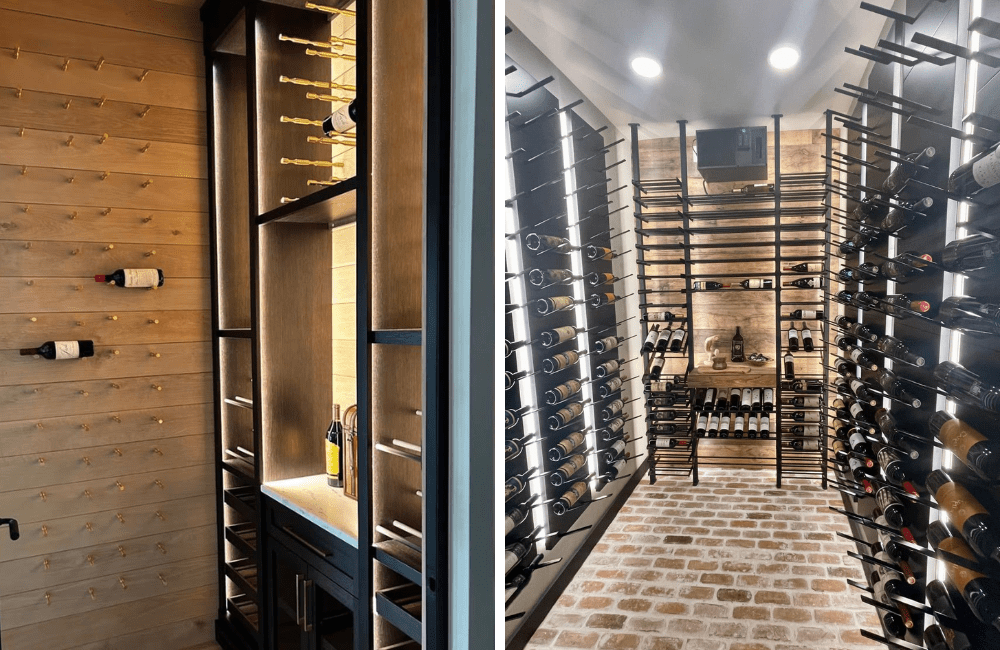 kitchen wine rack design ideas